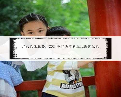 江西代生服务，2024年江西省新生儿医保政策